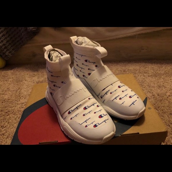 champion rally print shoes